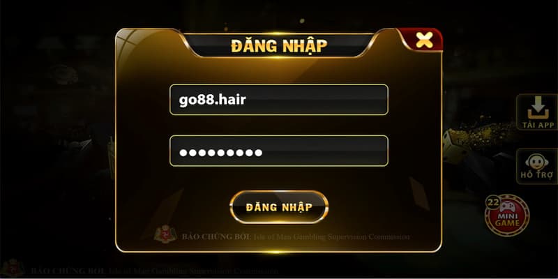 Giải pháp khi gặp sự cố đăng nhập Go88
