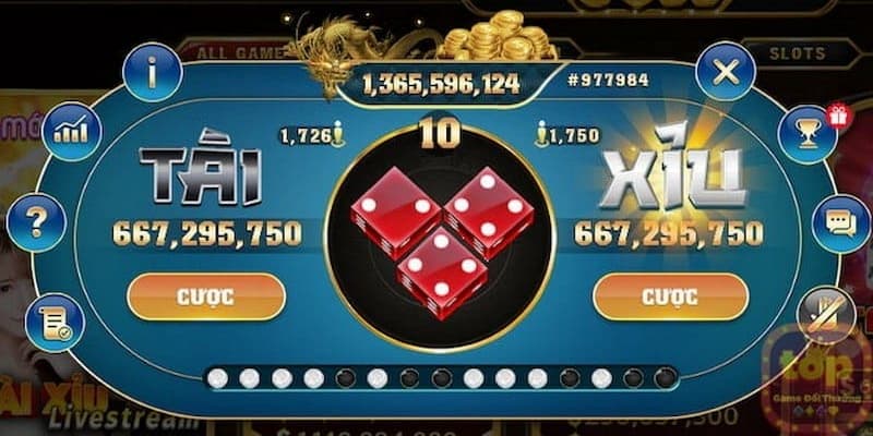 Các bước thực hiện cách chơi tài xỉu online tại GO88