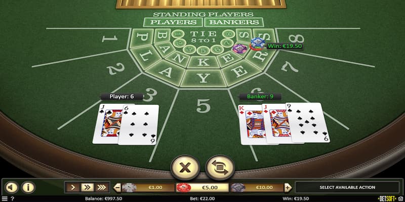 Các lưu ý quan trọng khi chơi baccarat tại GO88