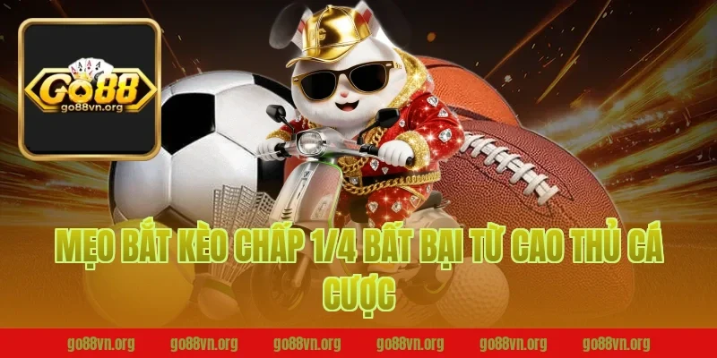 Mẹo Bắt Kèo Chấp 1/4 Bất Bại Từ Cao Thủ Cá Cược